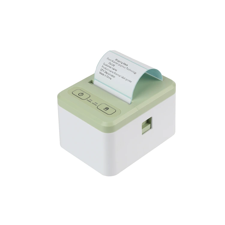 Mahaigaineko Bluetooth eta PC konektagarria den etiketa-inprimagailua